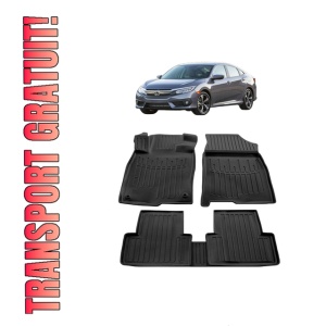 Set covorase presuri HONDA CIVIC HATCHBACK din 2017, auto, din cauciuc thermoplastic - Img 8