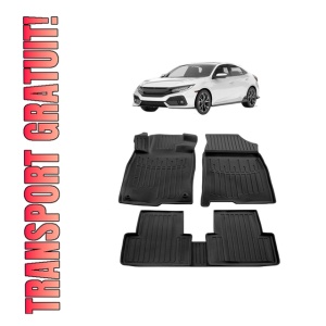 Set covorase presuri HONDA CIVIC SEDAN din 2017, auto, din cauciuc thermoplastic - Img 8