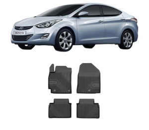 Set covorase presuri HYUNDAI ELANTRA V Saloon (MD, UD) din 2010-2016, auto, din cauciuc thermoplastic, HYUNDAI - Img 2