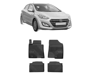 Set covorase presuri HYUNDAI i30 Hatchback Van (GDE) din 2015-2017, auto, din cauciuc thermoplastic, HYUNDAI - Img 2