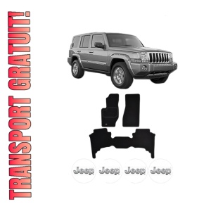 Set Covorase Presuri JEEP COMMANDER (XK, XH) din 2005-2010, Auto, Material Textil Mocheta, JEEP