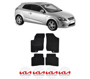 Set Covorase Presuri KIA PRO CEE'D (ED) din 2008-2013, Auto, Material Textil Mocheta, KIA - Img 2