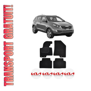 Set Covorase Presuri KIA SPORTAGE III (SL) din 2010-2015, Auto, Material Textil Mocheta, KIA