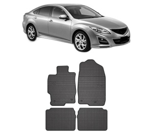 Set covorase presuri MAZDA 6 Saloon (GH) din 2007-2013, auto, din cauciuc thermoplastic, MAZDA - Img 2