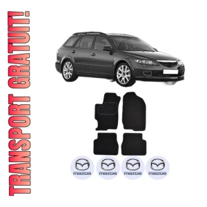 Set Covorase Presuri MAZDA 6 Station Wagon (GY) din 2002-2008, Auto, Material Textil Mocheta, MAZDA