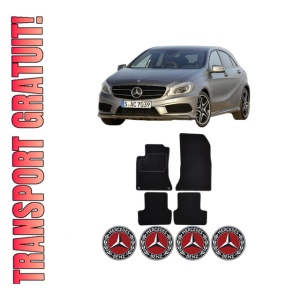Set Covorase Presuri MERCEDES-BENZ A-CLASS (W176) din 2012-2018, Auto, Material Textil Mocheta, MERCEDES-BENZ