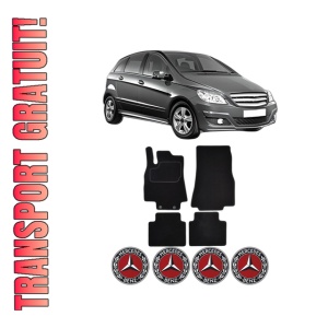 Set Covorase Presuri MERCEDES-BENZ B-CLASS Sports Tourer (W245) din 2005-2011, Auto, Material Textil Mocheta, MERCEDES-BENZ