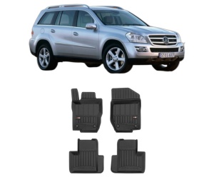 Set covorase presuri MERCEDES-BENZ GL-CLASS (X164) din 2006-2012, auto, din cauciuc thermoplastic, MERCEDES-BENZ - Img 2
