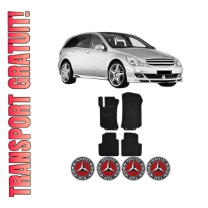 Set Covorase Presuri MERCEDES-BENZ R-CLASS (W251, V251) din 2005-2014, Auto, Material Textil Mocheta, MERCEDES-BENZ