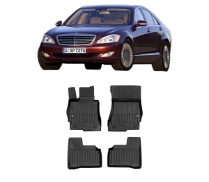 Set covorase presuri MERCEDES-BENZ S-CLASS (W221, V221) din 2005-2013, auto, din cauciuc thermoplastic, MERCEDES-BENZ - Img 2