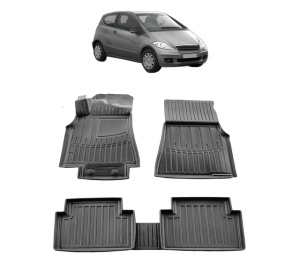 Set covorase presuri MERCEDES BENZ W169 A din 2004-2012, auto, din cauciuc thermoplastic - Img 2
