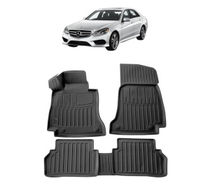 Set covorase presuri MERCEDES BENZ W213 E din 2016-2023, auto, din cauciuc thermoplastic - Img 2