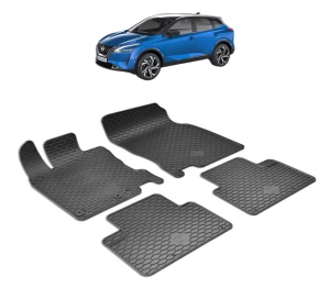 Set covorase presuri NISSAN QASHQAI din 2014-2020, auto, din cauciuc thermoplastic - Img 2