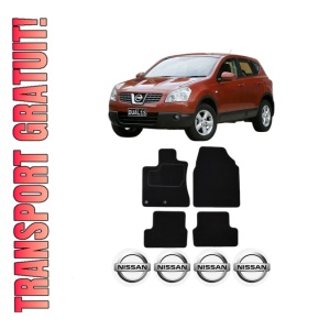Set Covorase Presuri NISSAN QASHQAI I (J10, NJ10) din 2006-2013, Auto, Material Textil Mocheta, NISSAN