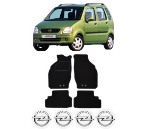 Set Covorase Presuri OPEL AGILA A (H00) din 2000-2007, Auto, Material Textil Mocheta, OPEL - Img 2