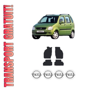Set Covorase Presuri OPEL AGILA A (H00) din 2000-2007, Auto, Material Textil Mocheta, OPEL