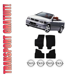 Set Covorase Presuri OPEL ASTRA G Convertible (T98) din 2001-2005, Auto, Material Textil Mocheta, OPEL - Img 1