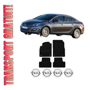 Set Covorase Presuri OPEL ASTRA J Saloon din 2012-2015, Auto, Material Textil Mocheta, OPEL