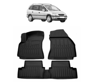 Set covorase presuri OPEL ZAFIRA A din 1999-2005, auto, din cauciuc thermoplastic - Img 2