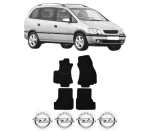 Set Covorase Presuri OPEL ZAFIRA A MPV (T98) din 1999-2005, Auto, Material Textil Mocheta, OPEL - Img 2