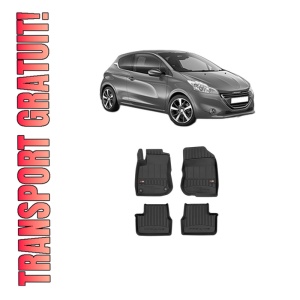 Set covorase presuri PEUGEOT 208 I (CA_, CC_) din 2012-2019, auto, din cauciuc thermoplastic, PEUGEOT