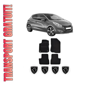 Set Covorase Presuri PEUGEOT 208 I (CA_, CC_) din 2012-2019, Auto, Material Textil Mocheta, PEUGEOT