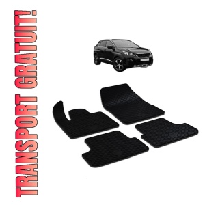 Set covorase presuri PEUGEOT 3008 din 2017-2024, auto, din cauciuc thermoplastic