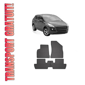 Set covorase presuri PEUGEOT 3008 Van (0U_) din 2009-2016, auto, din cauciuc thermoplastic, PEUGEOT