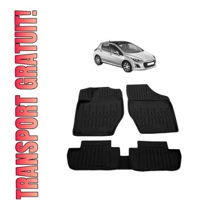 Set covorase presuri PEUGEOT 308 I T7 din 2007-2013, auto, din cauciuc thermoplastic