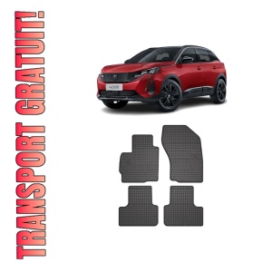 Set covorase presuri PEUGEOT 4008 din 2012-2017, auto, din cauciuc thermoplastic, PEUGEOT