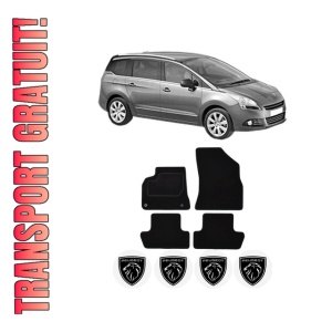 Set Covorase Presuri PEUGEOT 5008 (0U_, 0E_) din 2009-2017, Auto, Material Textil Mocheta, PEUGEOT
