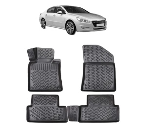 Set covorase presuri PEUGEOT 508 I din 2010-2018, auto, din cauciuc thermoplastic - Img 2