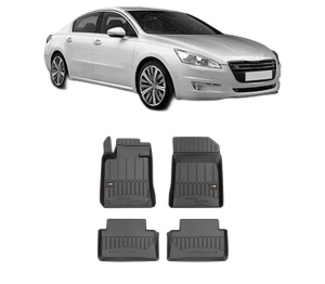 Set covorase presuri PEUGEOT 508 I din 2010-2018, auto, din cauciuc thermoplastic, PEUGEOT - Img 2