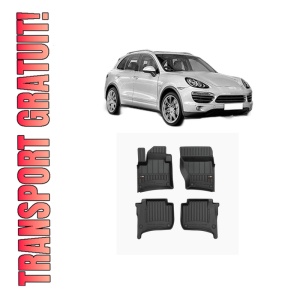 Set covorase presuri PORSCHE CAYENNE (92A) din 2010-2018, auto, din cauciuc thermoplastic, PORSCHE