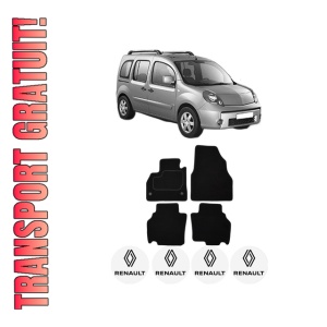 Set Covorase Presuri RENAULT KANGOO / GRAND KANGOO II (KW0/1_) din 2008-2017, Auto, Material Textil Mocheta, RENAULT