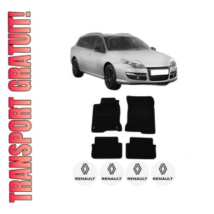 Set Covorase Presuri RENAULT LAGUNA III Grandtour (KT0/1) din 2007-2015, Auto, Material Textil Mocheta, RENAULT