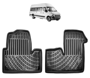 Set covorase presuri RENAULT MASTER III din 2010-2023, auto, din cauciuc thermoplastic - Img 2