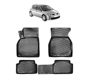 Set covorase presuri RENAULT MEGANE 2 SEDAN din 2002-2009, auto, din cauciuc thermoplastic - Img 7