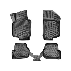 Set covorase presuri SEAT ALTEA din 2004-2015, auto, din cauciuc thermoplastic - Img 3