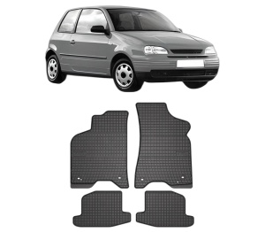 Set covorase presuri SEAT AROSA (6H1) din 1997-2004, auto, din cauciuc thermoplastic, SEAT - Img 2