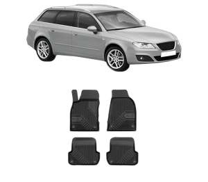 Set covorase presuri SEAT EXEO ST (3R5) din 2009-2013, auto, din cauciuc thermoplastic, SEAT - Img 2