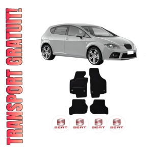 Set Covorase Presuri SEAT LEON (1P1) din 2005-2012, Auto, Material Textil Mocheta, SEAT