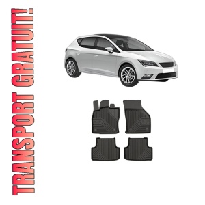 Set covorase presuri SEAT LEON (5F1) din 2012-2020, auto, din cauciuc thermoplastic, SEAT