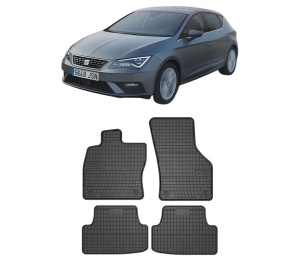Set covorase presuri SEAT LEON Hatchback Van (5F1) din 2017-2018, auto, din cauciuc thermoplastic, SEAT - Img 2