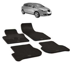 Set covorase presuri SEAT TOLEDO din 2004-2008, auto, din cauciuc thermoplastic - Img 2