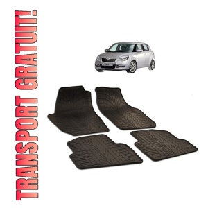 Set covorase presuri SKODA FABIA II din 2007-2014, auto, din cauciuc thermoplastic