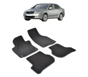 Set covorase presuri SKODA Octavia II RS2 din 2004-2013, auto, din cauciuc thermoplastic - Img 7