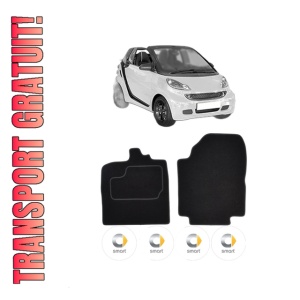 Set Covorase Presuri SMART FORTWO Cabrio (451) din 2007-2013, Auto, Material Textil Mocheta, SMART