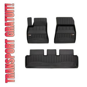 Set covorase presuri TESLA MODEL 3 din 2017-2023, auto, din cauciuc thermoplastic, TESLA