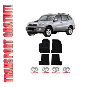 Set Covorase Presuri TOYOTA RAV 4 II (_A2_) din 2000-2005, Auto, Material Textil Mocheta, TOYOTA